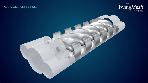 CFD analysis of three-spindle screw pump with Simcenter STAR-CCM _1080p