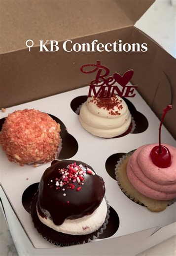Delicious Valentine's Day Cupcakes from KB Confections