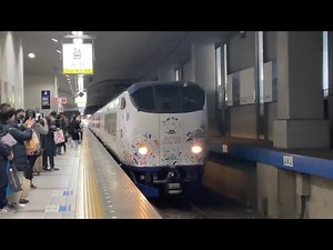 【関空特急はるか281系】関西空港駅到着