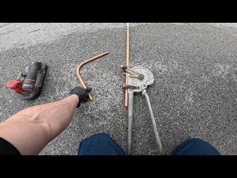 RIDGID 358 Hard Copper Pipe Bender Review (Type L/K) 5/8 OD 1/2 Copper