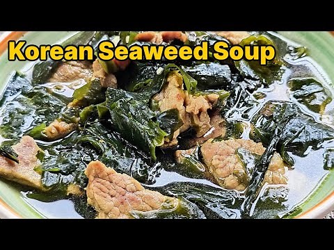 Korean Seaweed Soup