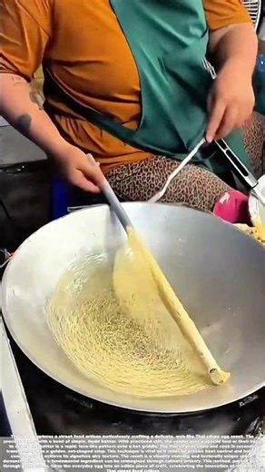 Whisking Gold from Batter: The Science Behind Thai Crispy Egg Nets
