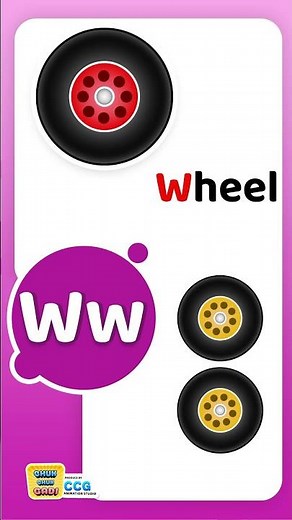 Phonics Letter W 🎵 | W is for Watermelon 🍉, Whale 🐋 & Watch ⌚ | Alphabet Song for Kids | #shorts