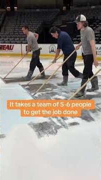 This is how ice is removed in the NHL #anaheimducks #hockey #asmr