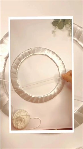 DIY macrame style mirror decor easy and simple ✨ #aestheticroomdecor #craft #homedecor #bohostyle