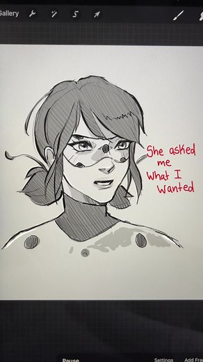 Creating Miraculous Ladybug Fanart: Adrienette Couple Art