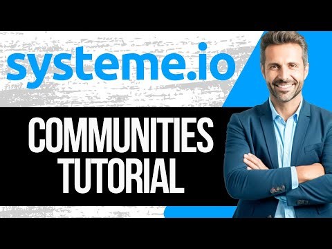 Systeme.io Communities Tutorial | How to Create a Community in Systeme.io