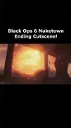 Black Ops 6 Nuketown ending cutscene (Black Ops 6 Nuketown game over ending nuke map cutscene)