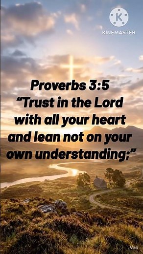 Proverbs 3:5 ‘trust in the Lord’ #bibleverse #wordofgod #trustgod #dailydevotion