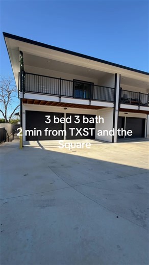 Spacious 3 Bed Apartment for Lease Near TXST