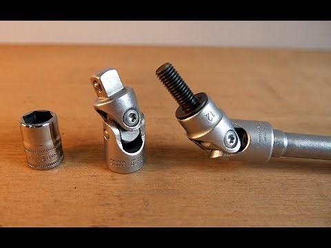 ユニバーサルソケット(ジョイント) の使い方・使用方法（障害物で回せないﾎﾞﾙﾄやﾅｯﾄに便利）