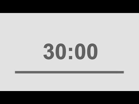 30 minute countdown timer with signal / half hour