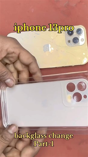 iPhone 13pro Backglass change #shortsfeed #smartphone #iphone13promax #repair #trendingsong #youtube