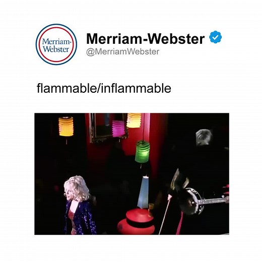 'Flammable' and 'inflammable' both describe something that ignites easily and burns quickly. The ‘in-’ in ‘inflammable’ means “to cause to be,” as in the words ‘indent’ and ‘indebted.’ There's your trouble.