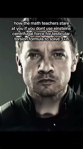 how the teachers look at me when i dont use the correct formula to solve 3+8