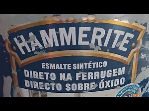 How to use Hammerite, synthetic enamel, directly on rust.