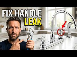 How To Fix a Leaky Two-Handle Kitchen Faucet | Step-by-Step