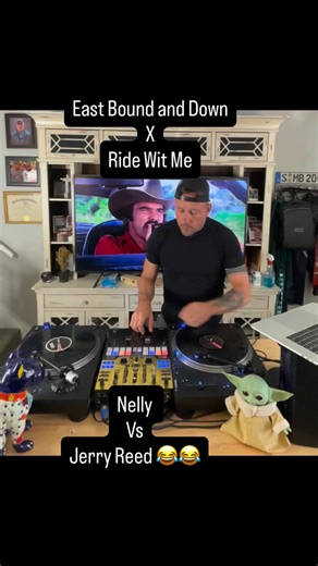 I love Smokey and The Bandit! East Bound and Down x Ride Wit Me#mashup#country#rap#funny | DJ Rehab Charleston