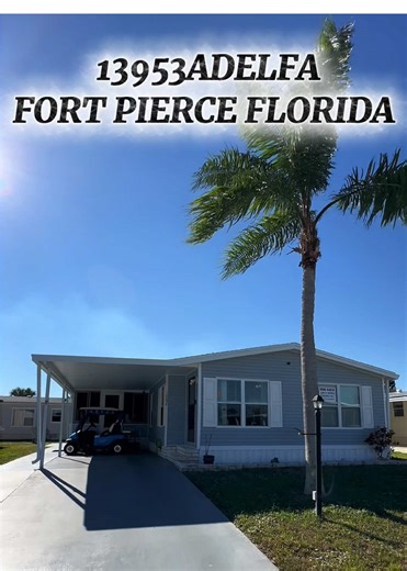 PRESENTING another quality home by Great Mobile Homes, Inc. LUXURY MOBILE HOMES. Located in the lush Spanish Lakes Fairways off Indrio Rd and I95 in what CBS News is calling