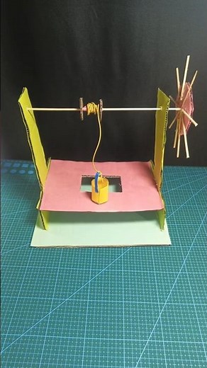 DIY Wheel & Axle | Simple School Project 🔧