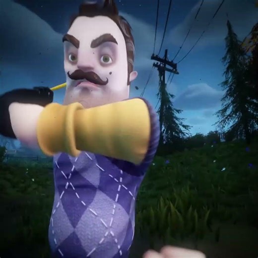Hello Neighbor Best Game ☠️ - BAD ENDING FUNK (Slowed)