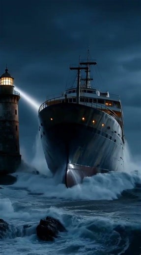 Samundar Ke Beech Sabse Khatarnak Naukri Lighthouse​#Lighthouse #SeaLife#shorts