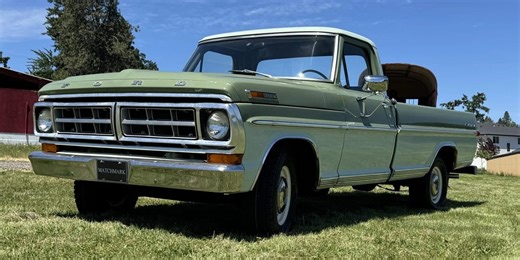 1971 Ford F-100 Pickup Is Today's Pick on Bring a Trailer