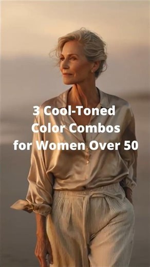 3 Cool-Toned Color Combos Every Woman Over 50 Should Wear