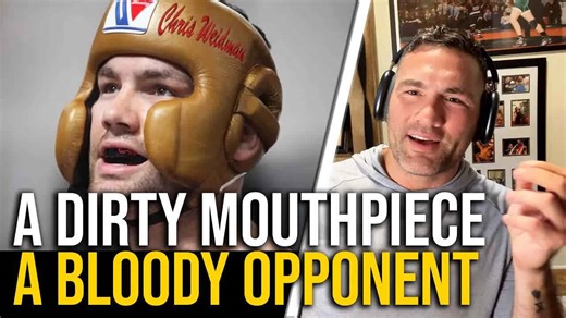 Chris Weidman, the dirty mouthpiece and bloody newbie 1