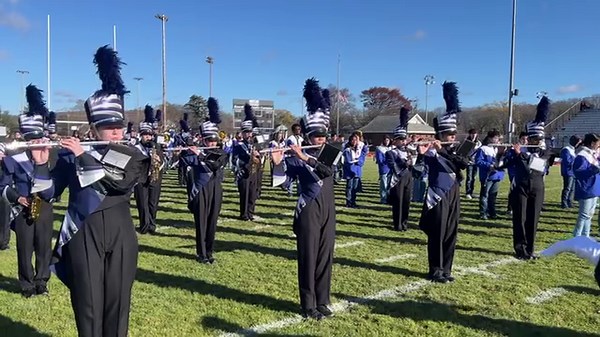 The Framingham High School Marching Band & Color Guard performed at Thursday's Thanksgiving football game - before the game and at halftime. *** The Band participated in the New England Scholastic Band Association competitions this season and in the national US Bands circuit. The Flyers competed in Connecticut and were named the Massachusetts State Champions at USBands in Division IIA and received 4th place overall. The Flyers competed in the NESBA Regional Championship and took second place thi