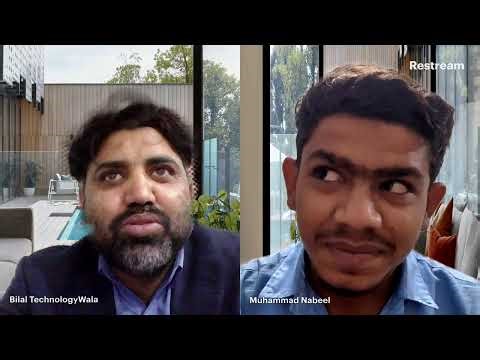 Live Interview with Nabeel