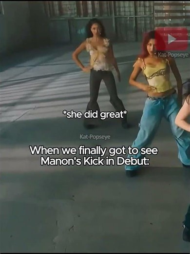 Manon's kick finally saw the light 😱 #katseye #trending #viral #shorts #fyp