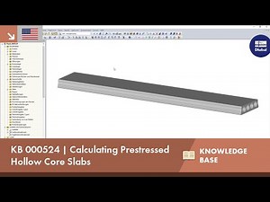 KB 000524 | Calculating Prestressed Hollow Core Slabs