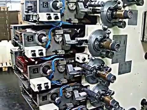 Polytype Cup Printing Machine BDM 301 UV 8 Color