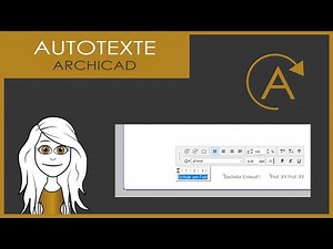 Autotexte für Pläne & Layouts - Zeit sparen mit intelligenten Beschriftungen [ArchiCAD 28 Tutorial]