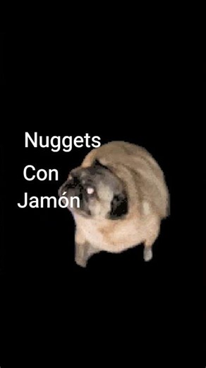 Nuggets con jamón