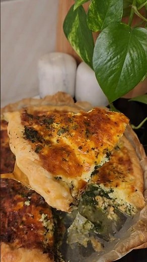 Quiche Saumon Épinards Ultra Crémeuse 🥧 Recette Facile et Rapide