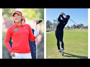 Go Jin Young コ・ジンヨン韓国女子ゴルファー スイング!!!