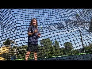 How to do backflip on trampoline easy tutorial