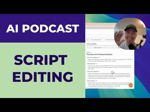 Editing Script in NotebookLM-style AI Podcast