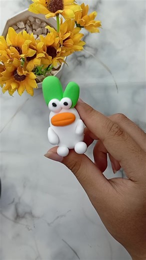 DIY make adorable figure from clay #clayart #polymerclay #diycrafts