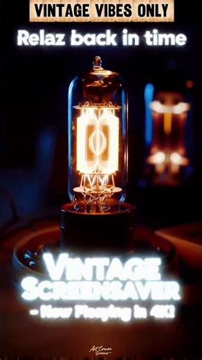 Retro Screensaver Vibes: Soothing CRT Glow