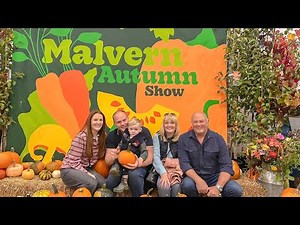 A DAY AT THE MALVERN AUTUMN SHOW 2025 | Flowers, Food, Greenhouses & fun for the whole family!