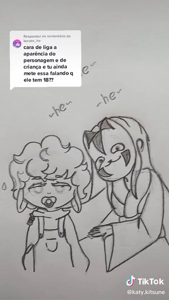 Divertidas animações de Kitsune no TikTok