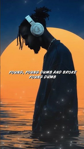 Khalid - Young Dumb & Broke (Lyrics)