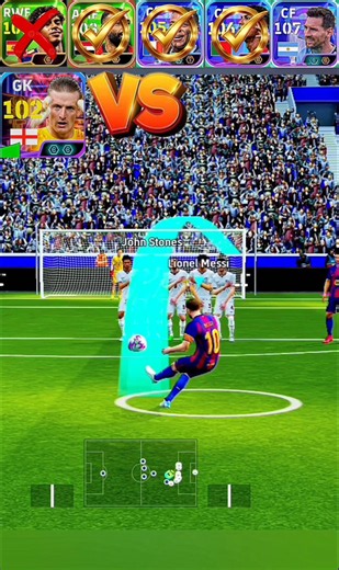 Yamal vs Mbappé vs Ronaldo vs Messi vs Mohamed Salah | Epic Free Kick Challenge ⚽ #efootball #goals
