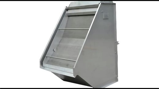 S304 Wedge Wire Screen Inclined Curved Manual Static Sieve Screen Filter Industrial Wastewater Pre-Treatment