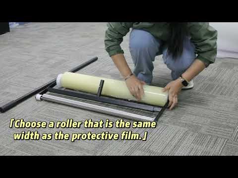 How to Apply Carpet Protection Film Fast | Heavy Duty PE Film Dispenser