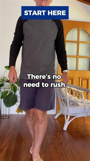 If You Feel Unsteady Walking, Try This