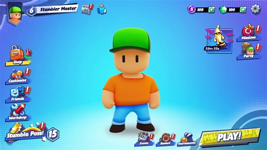 73K views · 949 reactions | The wind whispers of hidden power... 狼 | Stumble Guys | Facebook